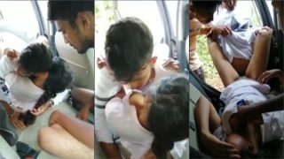 Indian Hot Girl Group Sex In Car – Mydesixxx – Indian